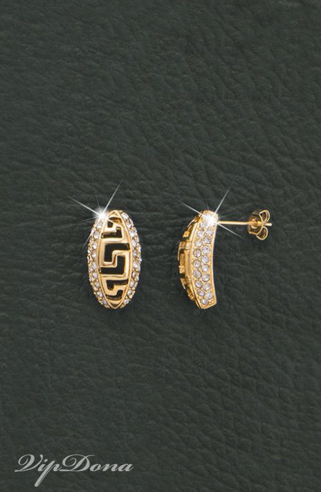 EARRINGS GOLD PLATED