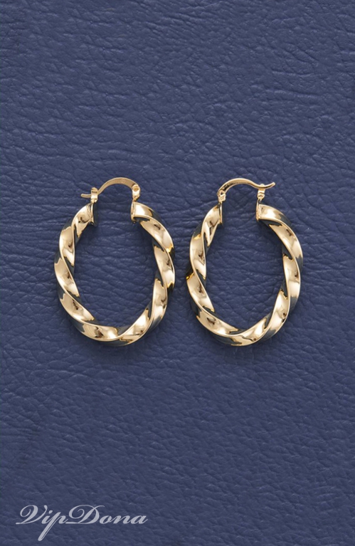 EARRINGS GOLD PLATED